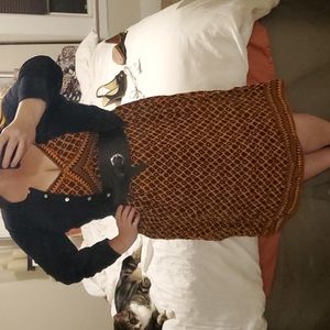 Black & Orange sundress
